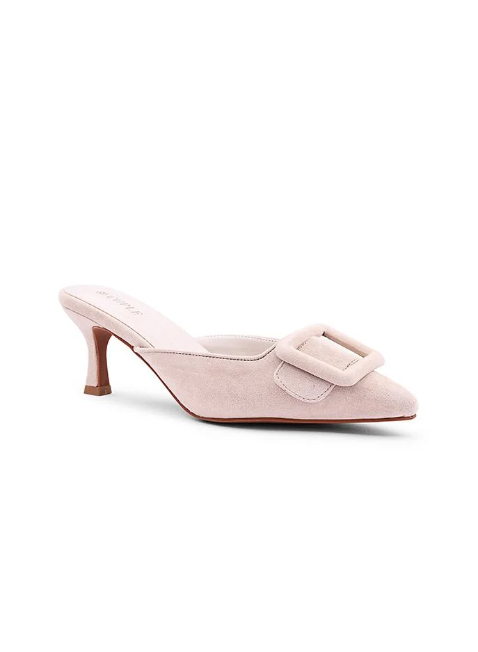 كابلي Women Pointed Toe Mule Heels